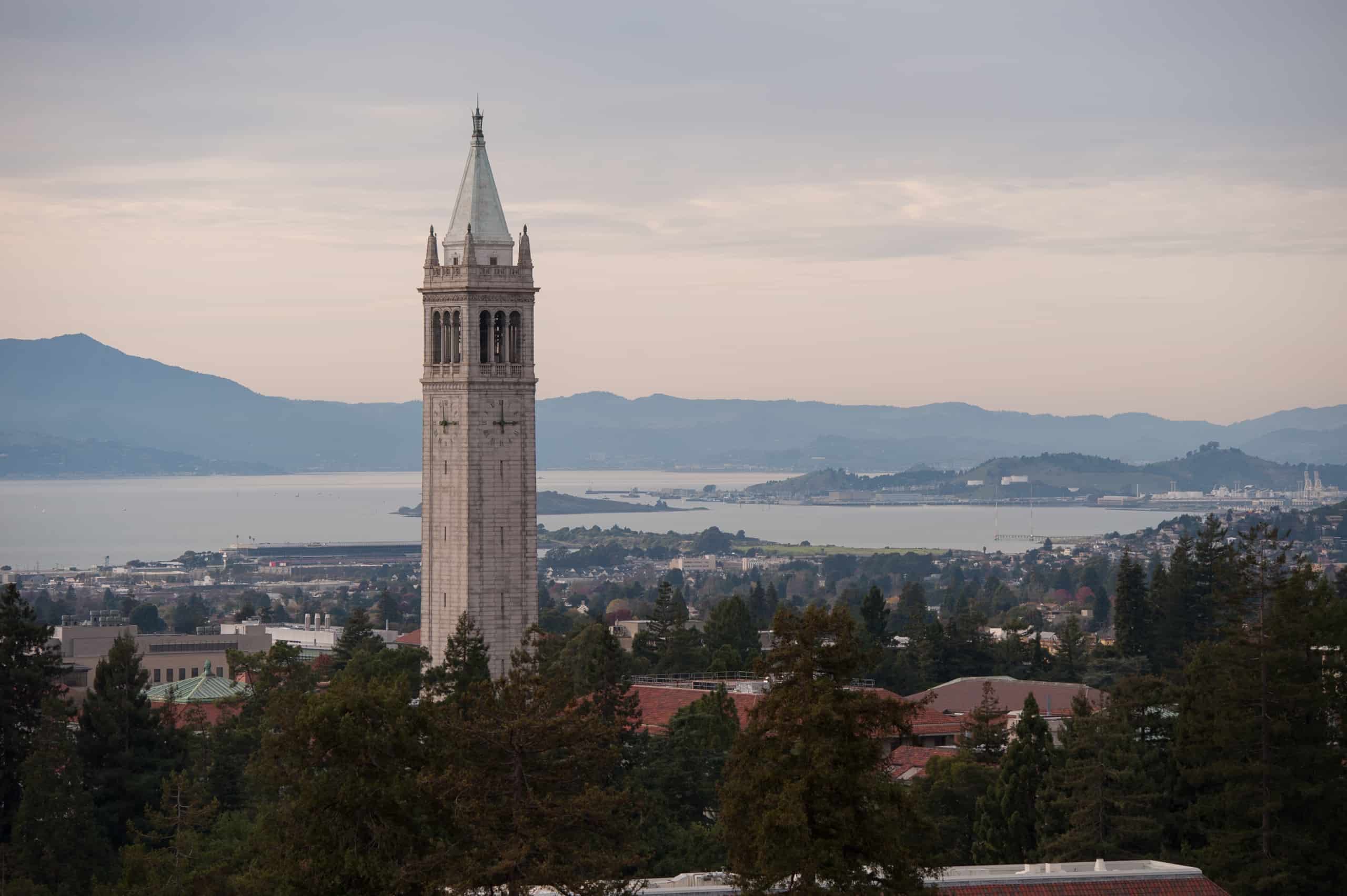 Berkeley The Bay And The Campanile From Memorial Stadium Roar